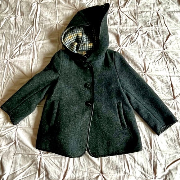 Zara wool coat. Girls size 4/5 - Picture 1 of 4